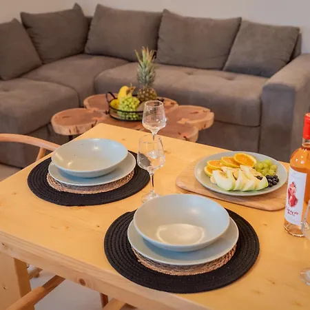 Stone Waves αpartments & Lägenhet Agios Arsenios